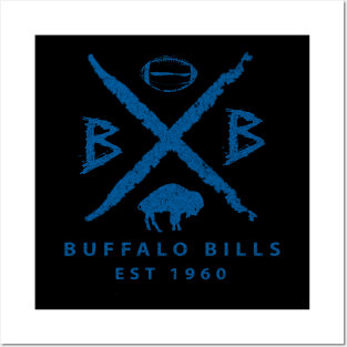 Buffalo x Bills Posters and Art